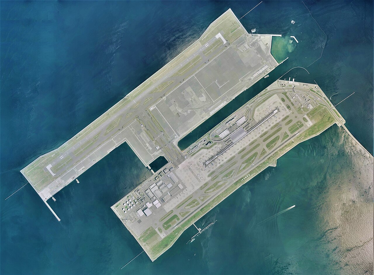 간사이 국제공항 항공 사진